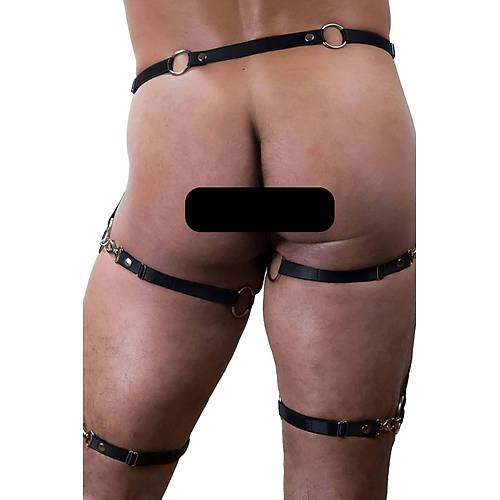 Erkrk Fantazi Lastik Jartiyer Harness - APFTM189