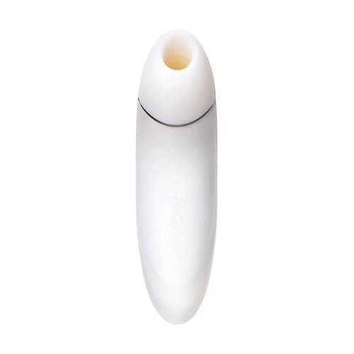 Satisfyer Pro Plus Klitoral Vibratör, Silikon + ABS plastik, beyaz, 19 cm
