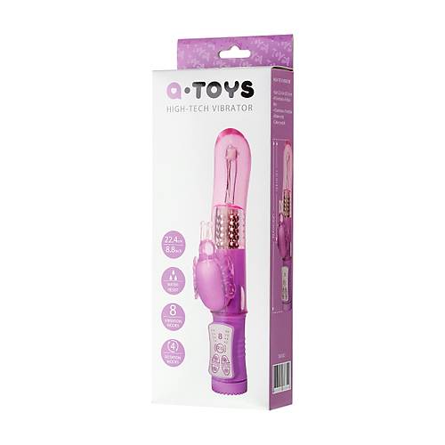 A-Toys by RED High-Tech  Vibratr, TPE, mor, 22,4 cm