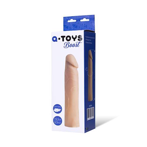 A-Toys by RED Penis Klf, SoftSkin, Ten, 16,5 cm