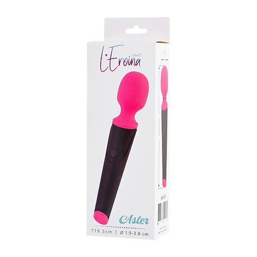 L'ERONA by RED  Aster Vibratr, silikon, pembe, 19,5 cm,  3,8 cm