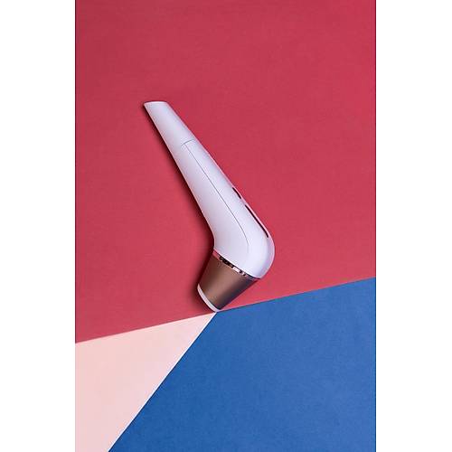 Satisfyer 2 NG Vakum Dalgal Klitoral Stimlatr, ABS plastik, beyaz, 17 cm