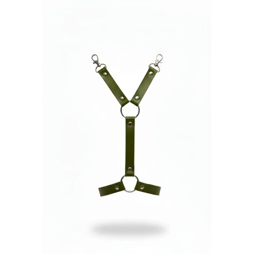 Haki Jartiyer Harness Klipsli Ayarlanabilir Bacak Aksesuar� - APFT962