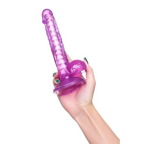 A-Toys by RED Jel Dildo Celiam, TPE, mor, 20,5 cm