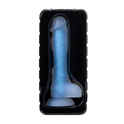 Beyond by RED  Steve Glow Gece Parlayan Dildo, Silikon, effaf, 20 cm