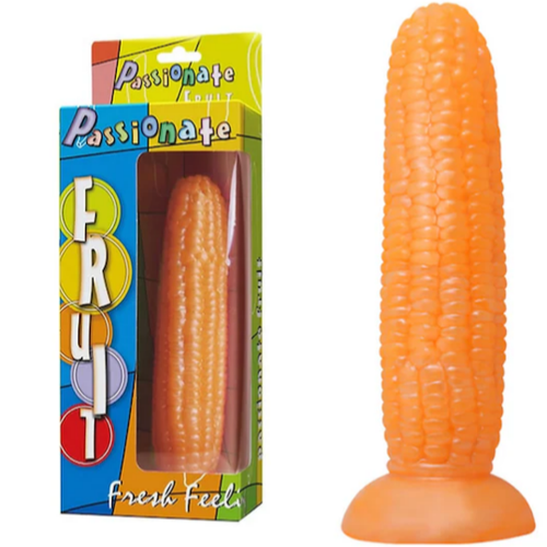 Passionate Fruit 17 CM Gl Vantuzlu Jel Penis Anal Dildo - Msr