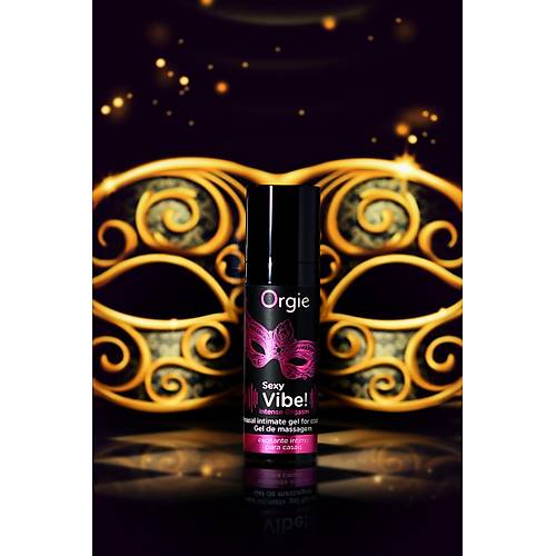 ORGE Sexy Vibe Intense Isnma ve Soutma Etkisi Olan Orgasm Masaj Jeli, 15 ml