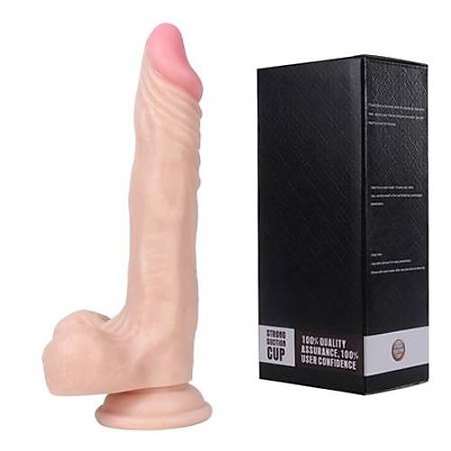 Sunny 21 CM Vantuzlu Gereki Realistik Penis Doal Damarl Dildo