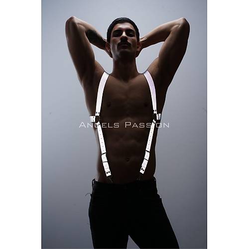 Reflektrl (Karanlkta Parlayan) Gs Harness, Erkek Pantolon Asks, Reflektrl Clubwear - APFTM160