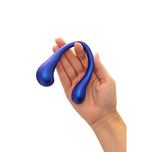 LEroina APP Inefy ok Fonksiyonlu Uygulama ve Kumanda Kontroll Silikon Vibratr  Mavi, 26,5 cm