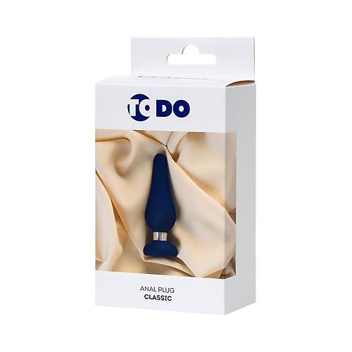 ToDo by RED Slassic anal klf, Boyut M, silikon, mavi, 11,5 cm,  3,7 cm