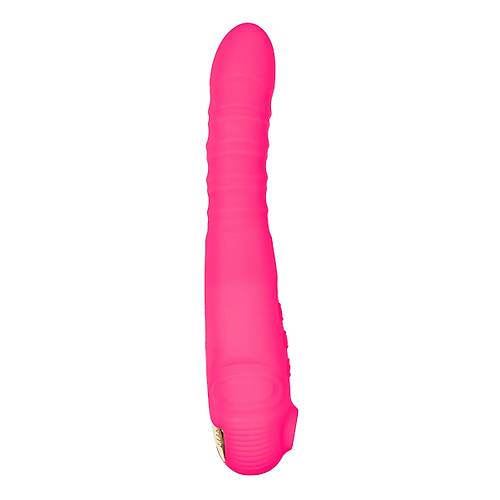 Vakum uyarml vibratr-pulsatr JOS COTOX, silikon, pembe, 23 cm