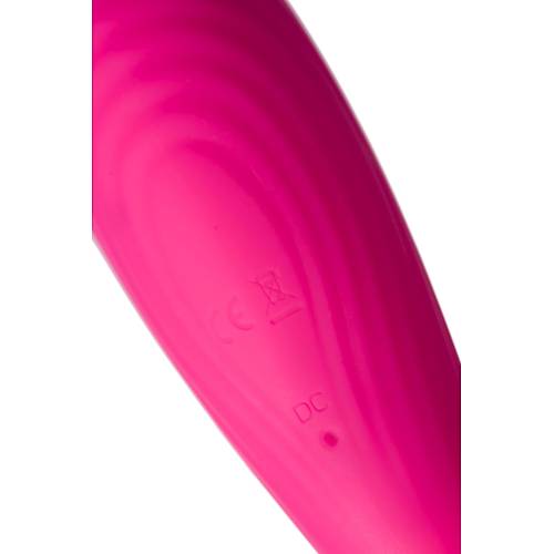 JOS Danvi Vakum Dalgas  Vibratr, Silikon, Pembe, 21,5 cm