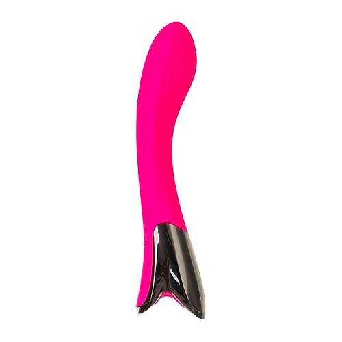 Vibrator eroTeq Mecawn, silicone, pink, 20.5 cm