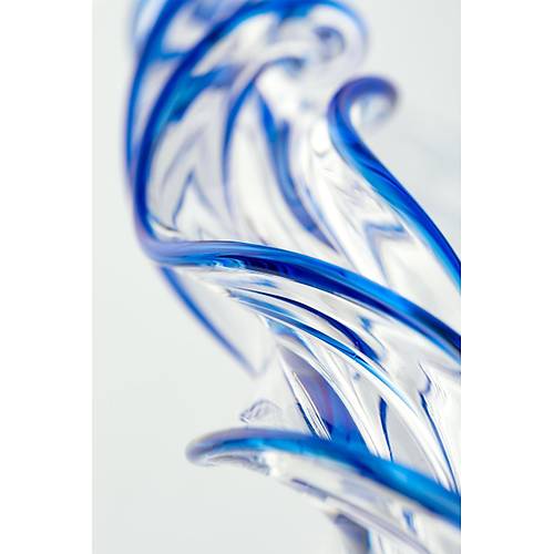 Gereki olmayan Sexus Glass yapay penis, cam, transparan, 18,5 cm