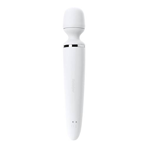 Satisfyer Wand-er Woman Vibratr, ABS plastik, beyaz, 34 cm