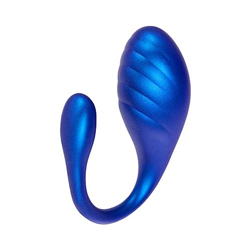 LEroina APP Choppy Uygulama ve Kumanda Kontroll Silikon Vibrasyonlu Yumurta  Mavi, 21 cm
