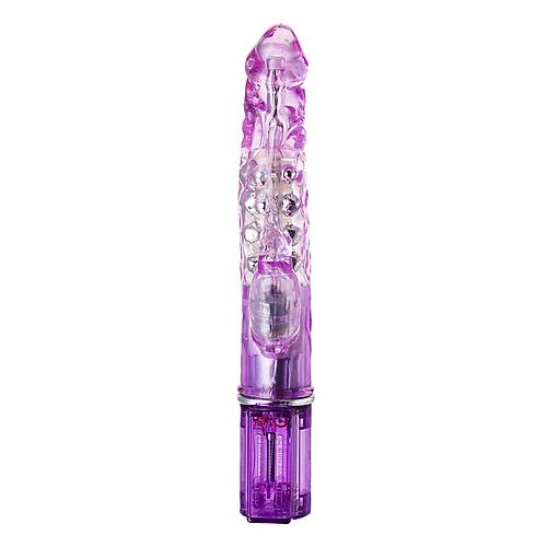 A-Toys by RED High-Tech Klitoral Uyarc Vibratr, TPE, mor, 26,5 cm