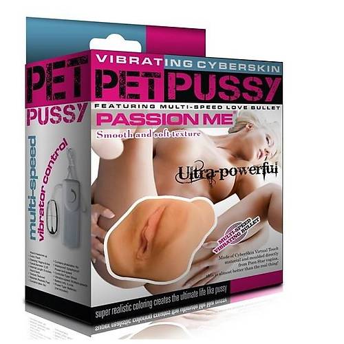 Cyberskin Pet Pusy Realistik Titreimli Porno Yldz Vajinas