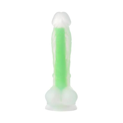 Beyond by RED Clark Glow Gece Parlayan Dildo, Silikon, effaf, 22 cm