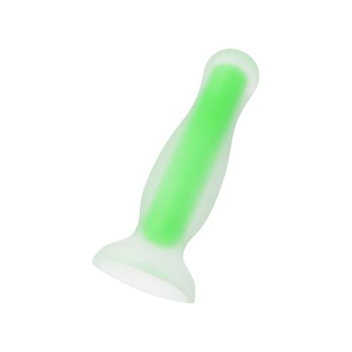 Beyond by Toyfa Mortimer Glow Karanlkta Parlayan Anal Plug, Silikon, effaf, 12,5 cm