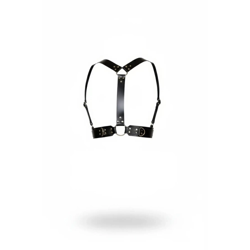 Siyah Kad�n Kemer Deri Omuz Detayl� V�cut Aksesuar� - APFT631