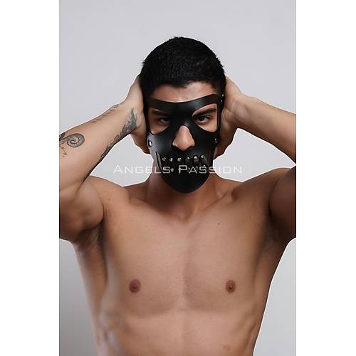 Deri Maske, Parti Maskesi, Erkek Maske, Seksi Maske - APFTM125