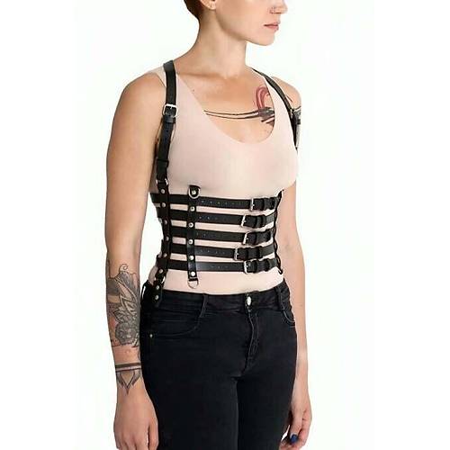 Be�li Ba�lamal� Deri G���s Harness - APFT630