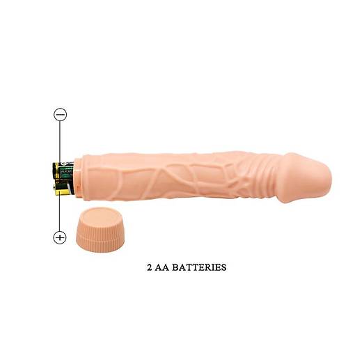 Gl Titreimli 23Cm Realistik Vibratr Gerekci Penis Dildo