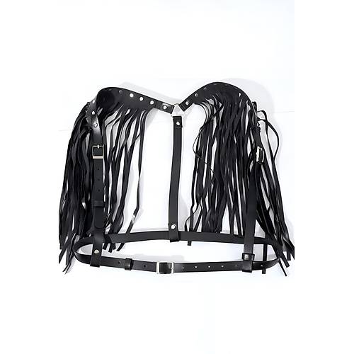 Omuzdan Pskll k Deri Bel Kemeri Harness - APFT1178