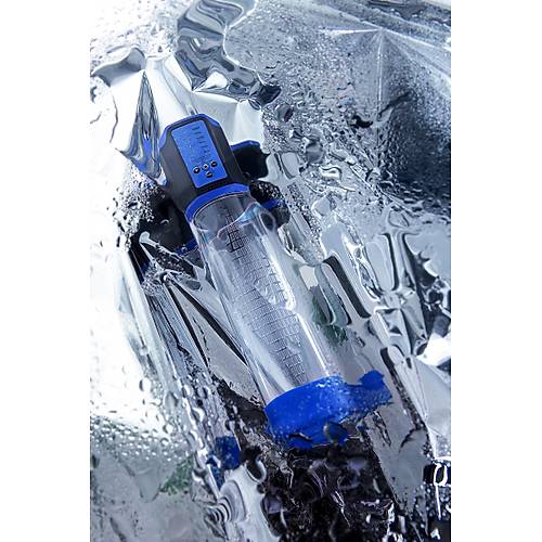 Sexus Men Expert Ragnar otomatik Penis Pompas, ABS plastik, Mavi, 29 cm