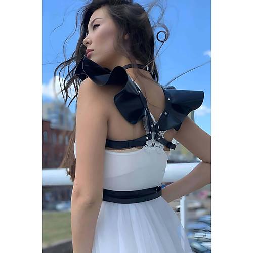��k Deri Seksi G���s Deri Harness - APFT996