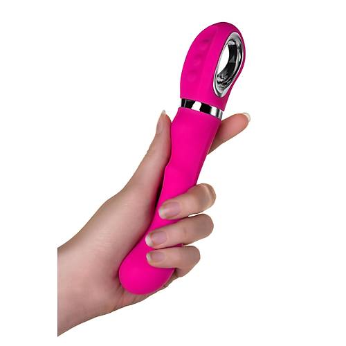 JOS PLO Vibratr, WOW Modlu, Silikon, Pembe, 20 cm