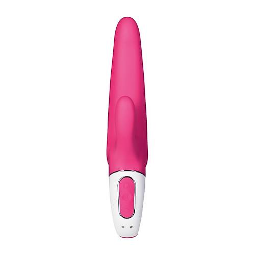 Satisfyer Mr.Rabbit Vibratr, silikon, krmz, 22,1 cm