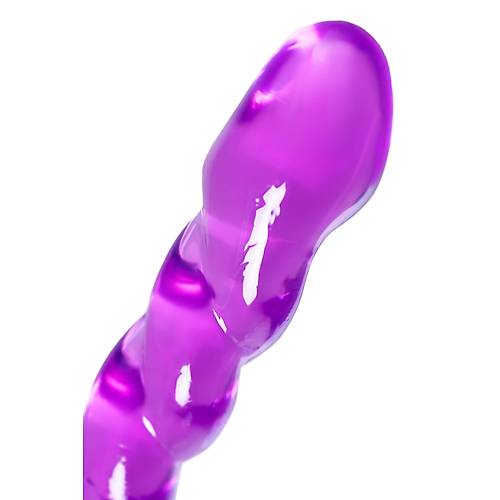 A-Toys by RED ift tarafl Jel Dildo  Tanza, TPE, mor, 27,5 cm