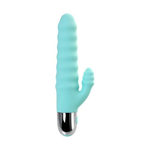 Flovetta by Toyfa Flax Klitoral Stimlasyonlu  Vibratr, silikon, cam gbei, 17,5 cm