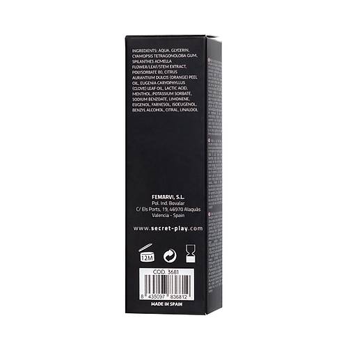 SECRET PLAY RELAX Rahatlatc  Anal Jel, 15 ml