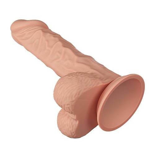 Ultra Yumuak 24 Cm Realistik Vantuzlu Dildo Gereki Penis