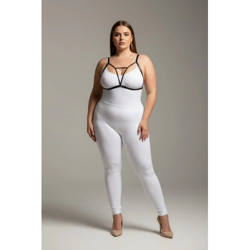 B�y�k Beden Siyah Kad�n Lastik Harness Ayarlanabilir Fantezi Aksesuar� - APFT104