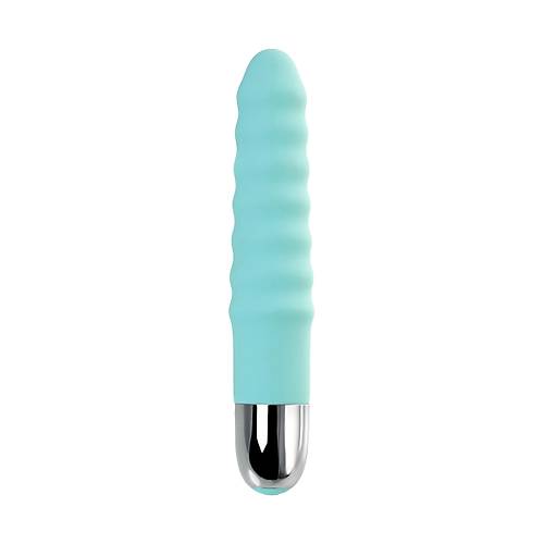 Flovetta by Toyfa Flax Klitoral Stimlasyonlu  Vibratr, silikon, cam gbei, 17,5 cm