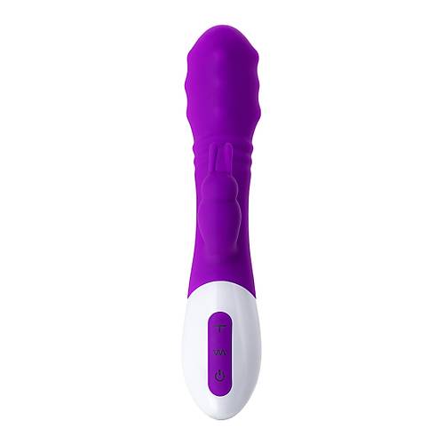 JOS TATY  Klitoral Uyarıcı Vibratör, silikon, mor, 21,5 cm