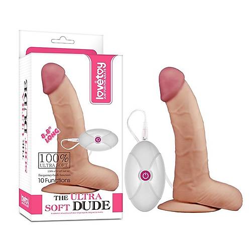 LOVETOY UR3 Yeni Nesil Titreimli 23 cm Realistik Vibratr Dildo