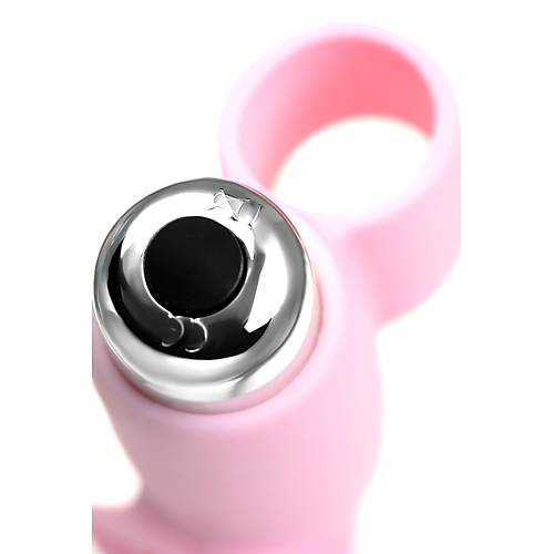 JOS TWTY'NN  Parmak Vibratr, silikon, pembe, 10,2 cm