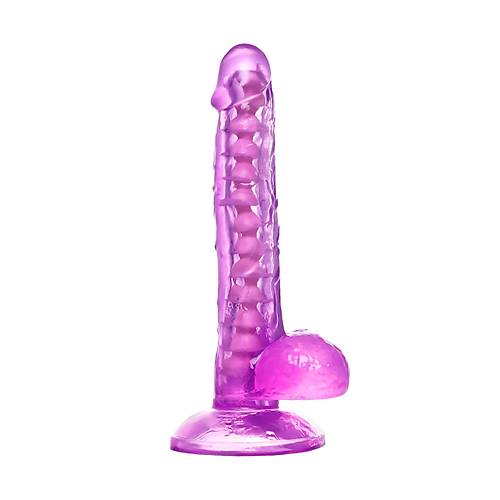 A-Toys by RED Jel Dildo Celiam, TPE, mor, 20,5 cm