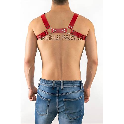 Deri Erkek Gs Harness, Fantazi Erkek  Giyim - APFTM8