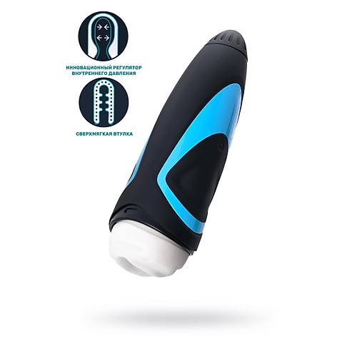 Satisfyer Men One Masturbator gereki Olmayan Tatmin Edici Erkekler, silikon, siyah, 25,5 cm