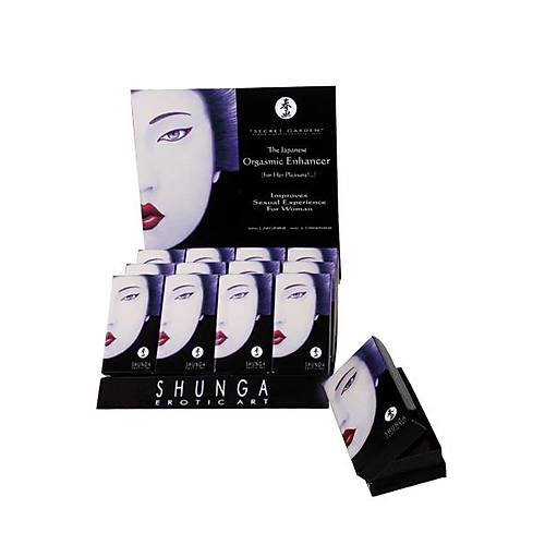 Shunga Secret Garden Kadnlar iin canlandrc krem, L-arginin ieren benzersiz forml, 30 ml
