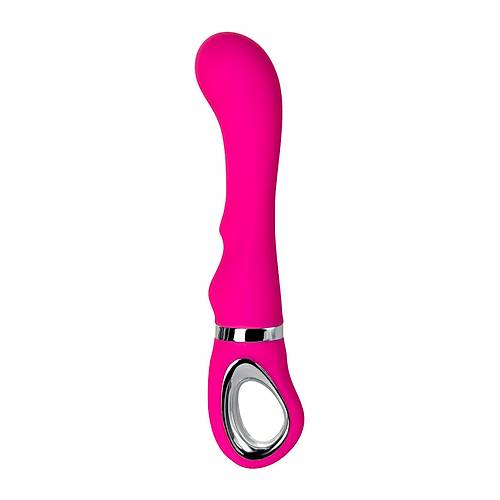 JOS PLO Vibratr, WOW Modlu, Silikon, Pembe, 20 cm