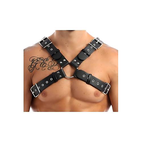 Erkek Deri Gs Harness, Erkek Gmlek Aksesuar, Tarz Deri Aksesuar - APFTM163