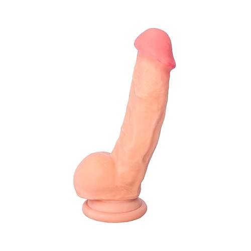 RealStick Elite Damon gereki Yapay penis, TPR, plak, 20 cm